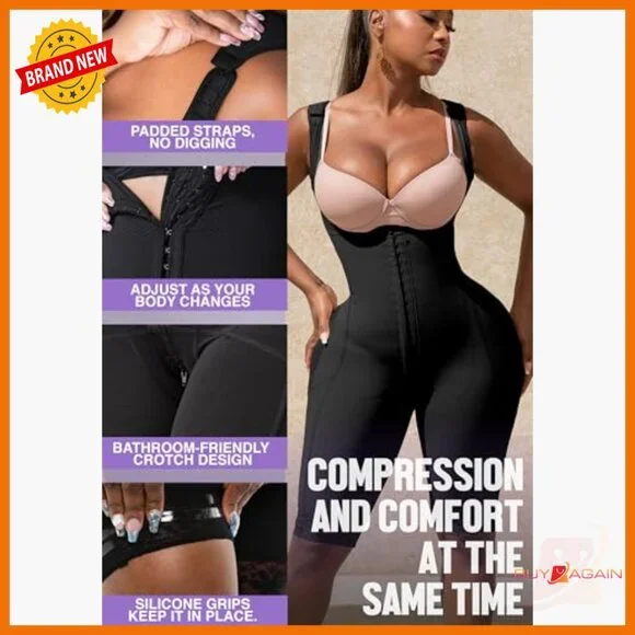 Stage 1 Post Surgery Faja Full Body Shapewear XXS High Compression
